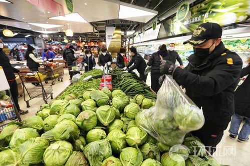 现场直击 武汉超市生活物资供应充足价格平稳